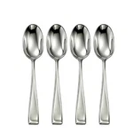 Oneida Flatware Set Moda Teaspoons, Of 4, Silver. Fixed Price $28.99.