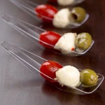 Fineline Settings 6505-CL, 5-INCH Clear Plastic Tiny Tensils, 200/CS. Fixed Price $63.41.