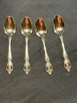 Oneida Community Stainless Flatware Teaspoons - Set Of 4. Fixed Price $19.99.