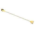Mercer Culinary M37072GD Barfly 15.75" Stainless Steel Twisted Spoon. Fixed Price $17.60.