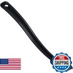 Carlisle Foodservice Products Plastic Solid Spoon, 8 Inches, Black, (pack Of 12). Fixed Price $46.81.