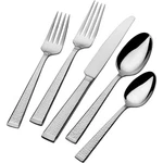 Flatware Silverware Cutlery Set Stainless Steel 18 10 Mikasa Fork & Spoon 20 Pc. Fixed Price $79.99.