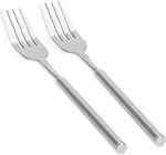 2PCS Stainless Steel Extendable Fork, 8.7-25.4 Inch Telescopic Silver. Fixed Price $12.54.