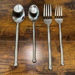 Micheal Lloyd Crate And Barrel Boulder Flat Ware 4 Pieces. Fixed Price $31.99.