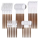 Uniturcky 30-PIECE Stainless Steel Silverware Set, Mirror Polished Fla.... Fixed Price $49.27.