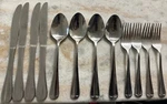 HSV117 (stainless, 270, China) By Hampton Silversmiths 12PC Set. Fixed Price $17.59.