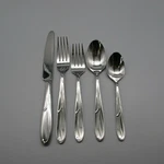 Mikasa Cocoa Blossom 18/10 Stainless Steel 5PC. Place Setting (service For One). Fixed Price $27.97.