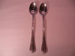 Set Of 2 Cambridge Carlyle Mirror Stainless Steel Iced Tea Spoons 18/8 Glossy G1. Fixed Price $24.44.