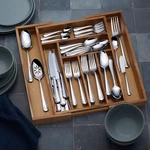 Flatware Silverware Cutlery Set Stainless Steel 18 10 Mikasa Fork & Spoon 114 Pc. Fixed Price $259.99.