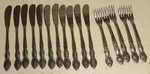 Japan Imperial IMI4 Handle Butter Spreader Knife & Cocktail Fork Flatware. Fixed Price $33.73.