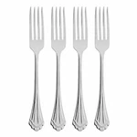 Oneida Marquette Fine Flatware Dinner Forks Set Of 4. Fixed Price $51.39.