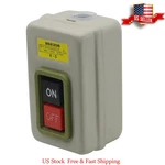 Home Off Start Stop Switch Push Button Single Phase Motor Electric 220V /380V. Fixed Price $12.64.