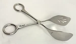 Robert Welch Kingham Scissor Handle Tongs Mirror Finish Elegant New Large. Fixed Price $44.00.