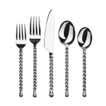 Gourmet Settings 20-PIECE Silverware Tear Collection Polishe.... Fixed Price $188.89.
