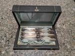Old Colony Fruit Knife Knives 1847 Rogers Silverplate Set Of 6 Rare Case Antique. Fixed Price $9.99.