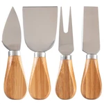 Totally Bamboo 4-PIECE Cheese Tool Set, Charcuterie Board 5 Inches, Silver. Fixed Price $21.04.