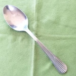 Gibson Stainless Caprice Pattern Serving Spoon 18/0 China 3/8" Discontinued. Fixed Price $9.99.