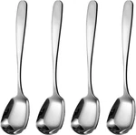 Square Head Spoons, Korean Style Sugar Spoon,thick Heavy Stainless Steel. Fixed Price $24.99.