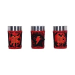 Nemesis Now Acdc Logo Set Of 3 Shot Glass. Fixed Price $96.77.