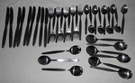 Amefa Holland Stainless Flatware Afs 5 Set Of 36PC. Fixed Price $90.00.