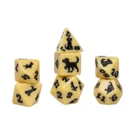 Sirius Dice Poly Set - Golden Pup (7) New. Fixed Price $17.99.