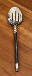 One Stainless PII10 Flatware Twist Handle Pierced Serving Spoon 9 1/4. Fixed Price $14.00.