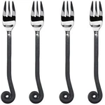 Gourmet Settings Treble Clef 18/10 Stainless Steel Cocktail Fork (set Of Four). Fixed Price $27.99.