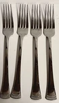 Lenox Portola Stainless 4 Set Flatware Dinner Forks. Fixed Price $25.00.