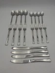 Mikasa, Harmony Flatware Service For 4, 20 Piece Set, 18/10 Stainless Steel. Fixed Price $60.00.