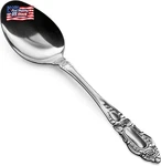 Decorrack 12 Pieces Dinner Spoons, Food Grade Stainless Steel 7.5 Inches. Fixed Price $10.17.