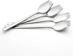 Iqcwood Sporks, 4-PACK 18/10 Stainless Steel Fork, Metal Everyday Hous. Fixed Price $20.95.