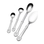 Wallace Napoleon Bee 18/10 Stainless Steel 4PC. Assorted Serving Spoon Set. Fixed Price $24.99.