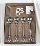 Gourmet Settings 4-PC Demitasse Spoon Twist Handmade 18/10 Stainless. Fixed Price $22.00.