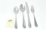 Ginkgo International Corrie 4-PIECE Stainless Steel Flatware Set. Fixed Price $13.95.