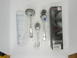 Oneida Satin Astragal 18/10 Heirloom Stainless 3PC Hostess Set #. Fixed Price $15.00.