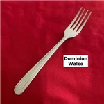 Walco Dominion Dinner Fork 7" Stainless Steel Flatware. Fixed Price $5.32.