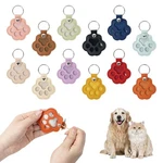 Bifeaw 12 Pack Leather Pet Hair Keychain - Dog Cat Fur Memory. Fixed Price $20.89.