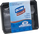 Dixie Cutlery Keeper With Heavy-weight Polystyrene Forks, Knives And Teaspoons B. Fixed Price $38.73.