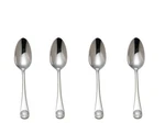 Reed & Barton Stainless Williamsburg Royal Shell 6 1/8" Teaspoons (set Of Four). Fixed Price $64.99.