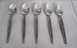 5 Riviera RIF27 Japan 6 1/2" Teaspoons Textured Front/back & Sides Set Of. Fixed Price $29.99.