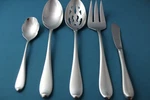 Gorham Studio Serving (5PC Set) Tablespoon Fork Pierced Glossy 18/10 Vietnam New. Fixed Price $29.99.