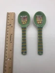 2 Heart & Home Demitasse Espresso Spoons, Little For Dessert, Wonton Soup. Fixed Price $5.00.