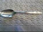 Wm Rogers Oneida Brittany Rose Teaspoon Silverplate. Fixed Price $9.95.