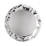Alessi Large Stainless Steel Mirror Finish Round Platter Abstract Modern. Fixed Price $199.00.