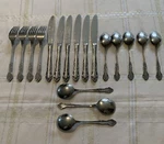 Supreme Towle Flatware Japan 18 Pieces TWSTWS142 Disc Stainless Glossy. Fixed Price $32.25.