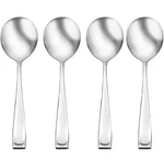 Oneida Moda 18/10 Stainless Steel Round Soup Spoon (set Of Four). Fixed Price $24.99.
