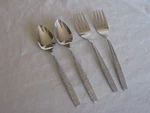 Ekco Eterna Stainless / Teaspoons & Forks Ua F0645 - Pieces. Fixed Price $6.99.