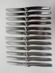 J.a. Henckels International 35199 4" Serrated Steak Knives Set Of 12 No Stain. Fixed Price $48.50.
