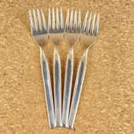 Insico INS179 4 Salad Forks Stainless Steel Flatware Glossy Vintage Usa. Fixed Price $27.99.
