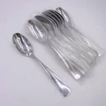 12X Sant' Andrea Reflections 1880 Hospitality 8-1/2" Stainless Dinner Spoons. Fixed Price $99.99.